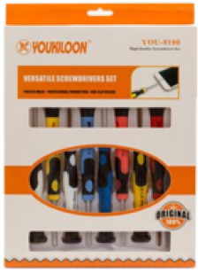 YOUKILOON JUEGO DE DESARMADORES YOU-8100