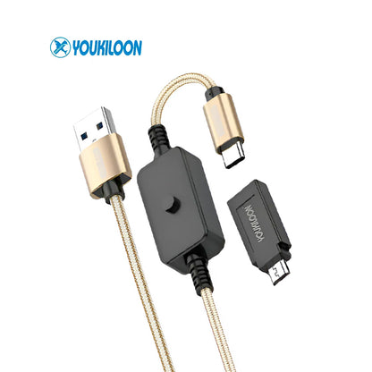 YOUKILOON CABLE HARMONY , RECOVERY V8 Y TIPO C