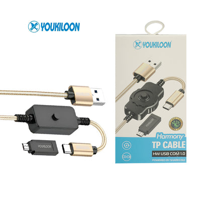 YOUKILOON CABLE HARMONY , RECOVERY V8 Y TIPO C