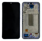 PANTALLA SAMSUNG A34 CON MARCO LILA