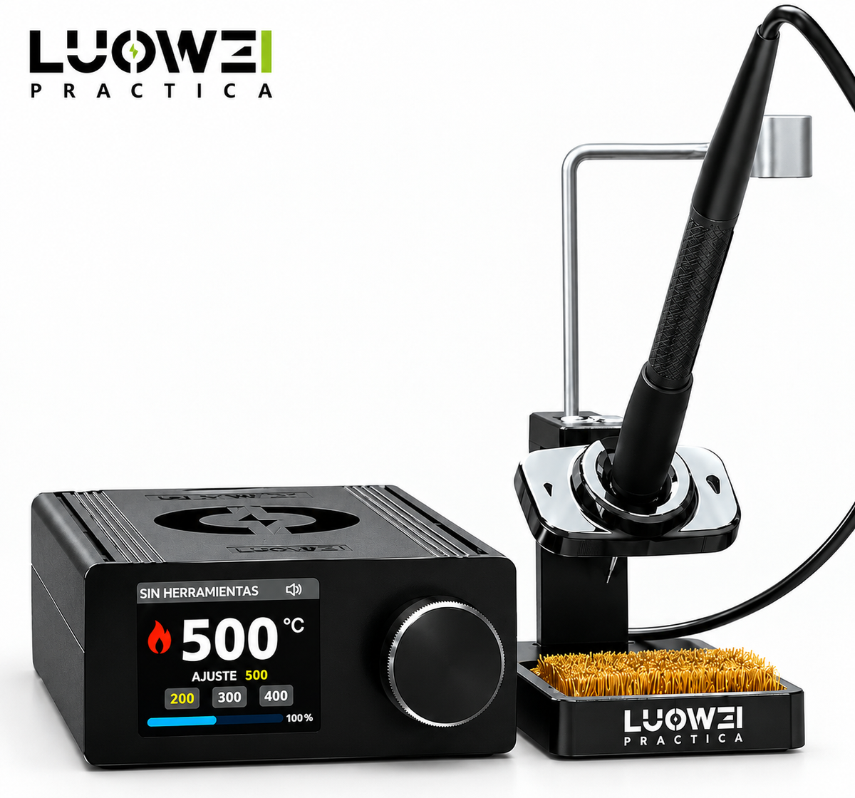 LUOWEI ESTACION DE SOLDADURA C210 LW-SS02 (+ MANERAL C115)