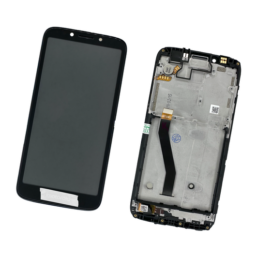 PANTALLA MOTOROLA E5 PLAY CON MARCO NEGRO