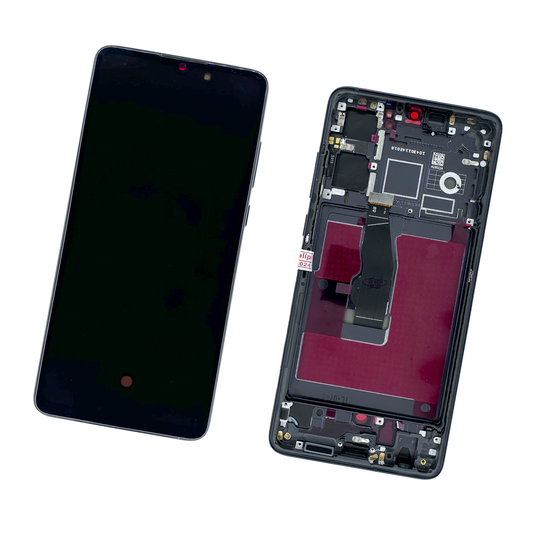 PANTALLA HUAWEI P30 CON MARCO NEGRO