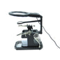 SOPORTE Y LUPA CON LUZ LED PARA SOLDAR TE-803
