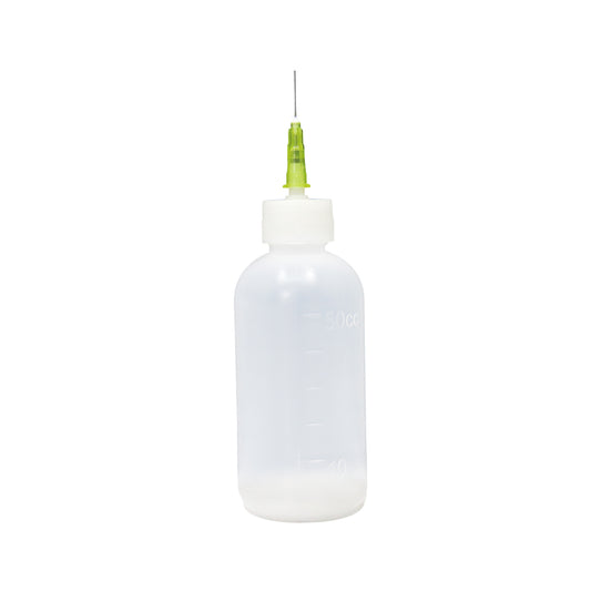 DISPENSADOR DE ALCOHOL CON AGUJA , 50 cc
