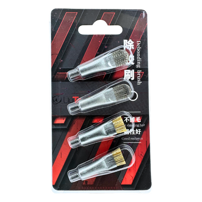 LIUTOOL BROCHA DE LIMPIEZA SET DE 2 PIEZAS BS-02 + 4 REPUESTOS