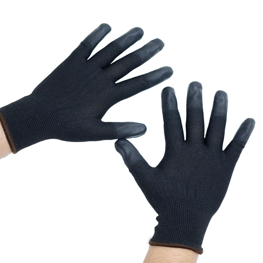 GUANTES ANTIESTATICA UNITALLA, PAQUETE CON 5 PARES (NEGRO)