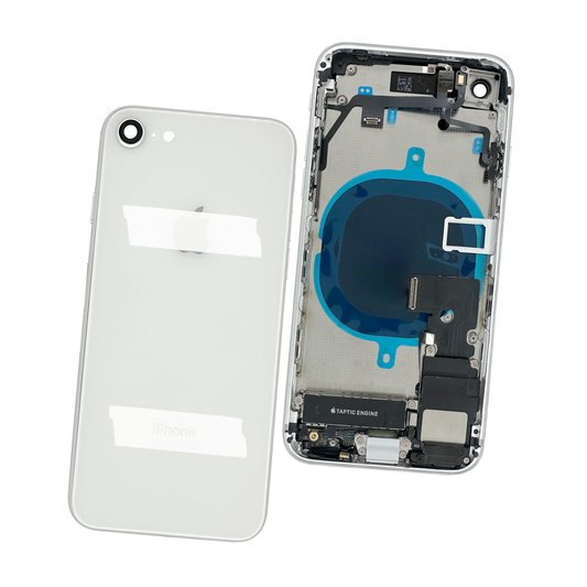 CARCASA IPHONE 8G CON FLEXORES BLANCO