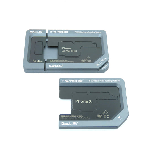 QIANLI PLATAFORMA PARA REBALLING iP-01 IPHONE X , XS , XS MAX ,