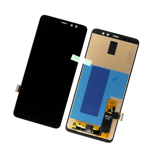 PANTALLA SAMSUNG A8 PLUS , A730 NEGRO INCELL