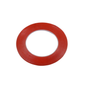 CINTA DOBLE CARA 3M ROJO 5 mm X 50 mts