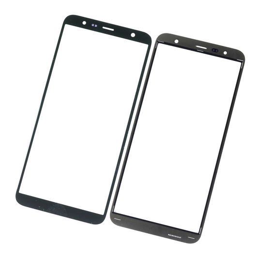 GLASS CON OCA SAMSUNG J4 PLUS , J6 PLUS NEGRO