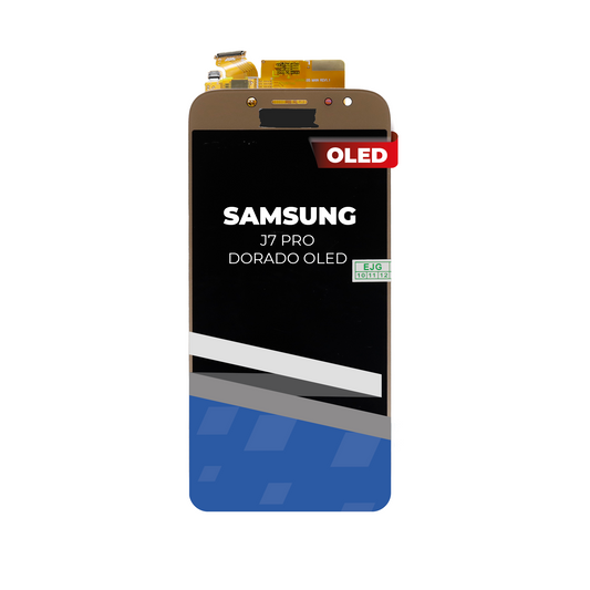 PANTALLA SAMSUNG J7 PRO , J730 DORADO OLED