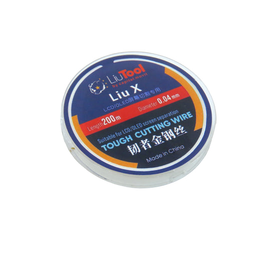 LIUTOOL ALAMBRE SEPARADOR DE LCD LIU X , .04 mm X 200 mts