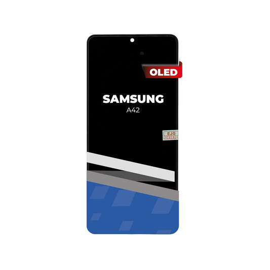 PANTALLA RECORTADA SAMSUNG A42, A426 OLED CON MARCO