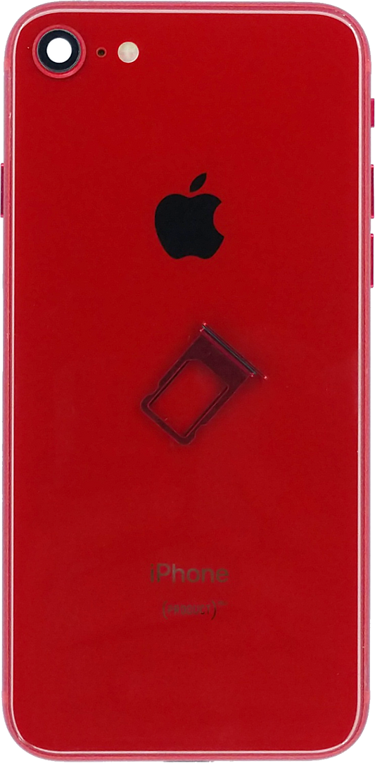 CARCASA IPHONE 8G CON FLEXORES ROJO