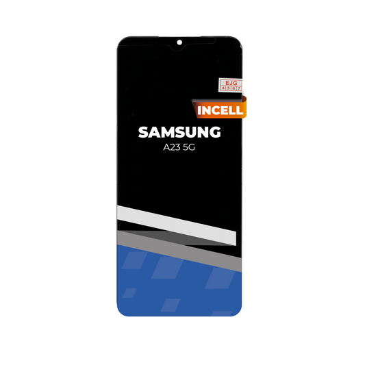 PANTALLA SAMSUNG A23 5G , A236 CON MARCO NEGRO INCELL