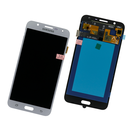 PANTALLA SAMSUNG J7 NEO , J701 PLATA OLED