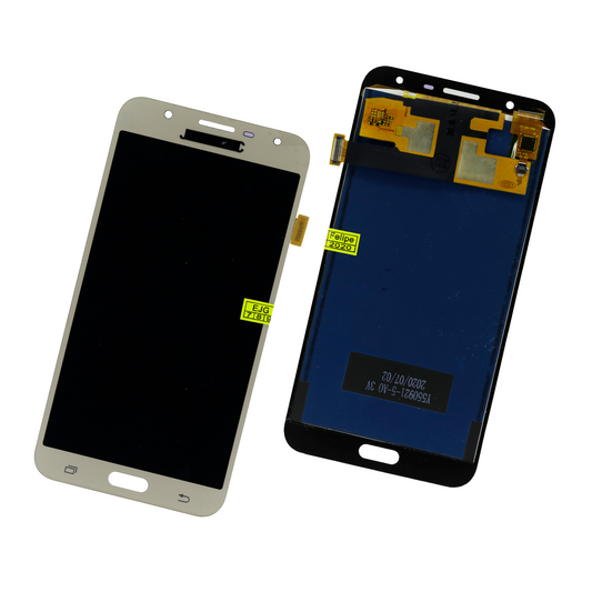 PANTALLA SAMSUNG J7 NEO , J701 DORADO TFT