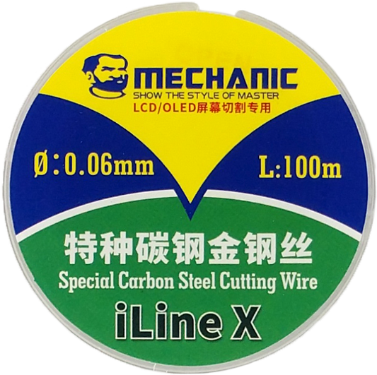 MECHANIC ALAMBRE SEPARADOR DE LCD i LINE X , .06 mm X 1 mts