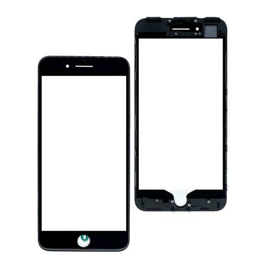 GLASS CON OCA IPHONE 7G PLUS NEGRO