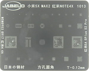 JABEUD STENCIL XIAOMI 5X , MAX 2 , REDMI NOTE 4X , 1013