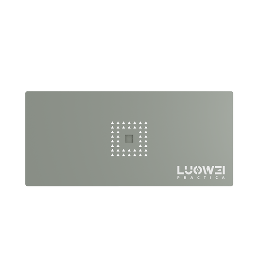 LUOWEI TAPETE DE TRABAJO 450MM x 206MM RESISTENTE A ALTAS TEMPERATURAS GRIS