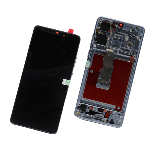 PANTALLA HUAWEI P30 CON MARCO TURQUESA