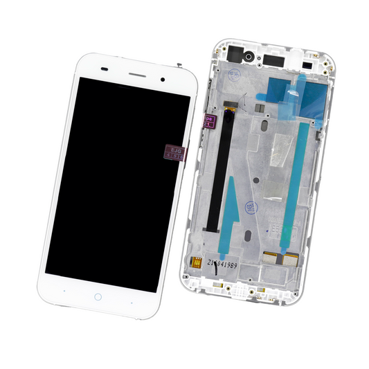PANTALLA ZTE V6 CON MARCO BLANCO