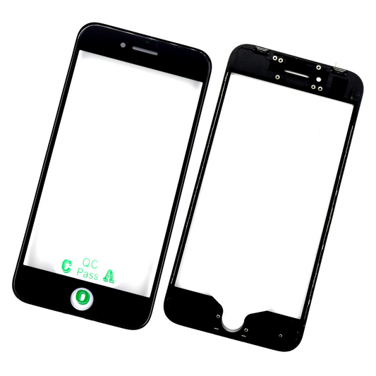 GLASS CON OCA IPHONE 8G , SE NEGRO