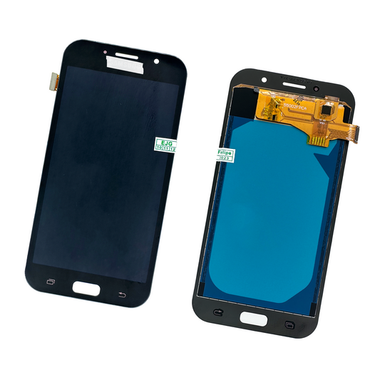 PANTALLA SAMSUNG A7 2017 , A720 NEGRO INCELL