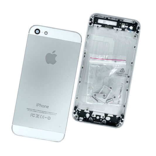 CARCASA IPHONE 5G PLATA