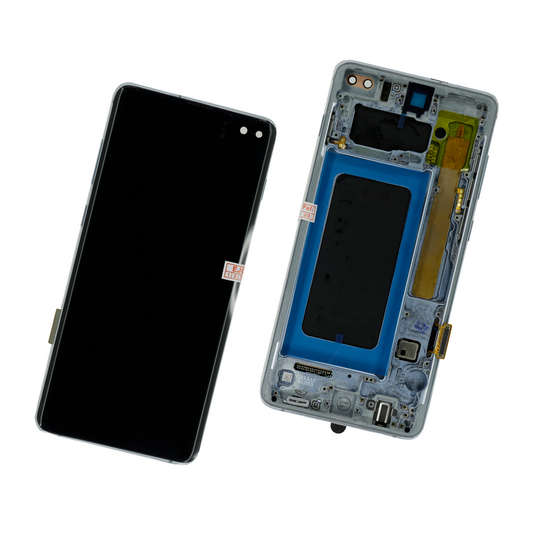 PANTALLA SAMSUNG S10 PLUS AZUL CON MARCO