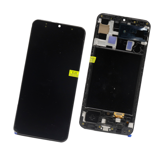 PANTALLA SAMSUNG A50s CON MARCO NEGRO OLED