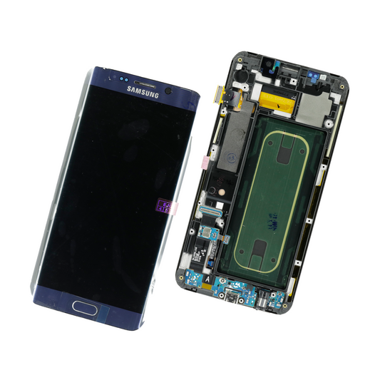 PANTALLA SAMSUNG S6 EDGE PLUS AZUL VERSION A