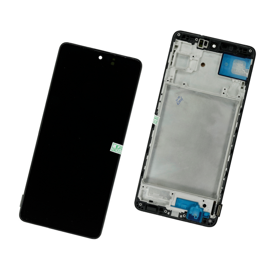 PANTALLA SAMSUNG M62 , M625 CON MARCO NEGRO OLED