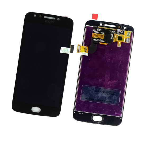 PANTALLA MOTOROLA E4 USA CON HOME NEGRO
