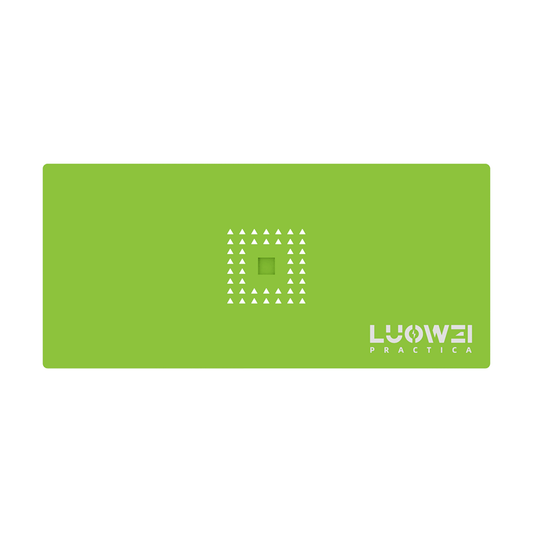 LUOWEI TAPETE DE TRABAJO 450MM x 206MM RESISTENTE A ALTAS TEMPERATURAS VERDE