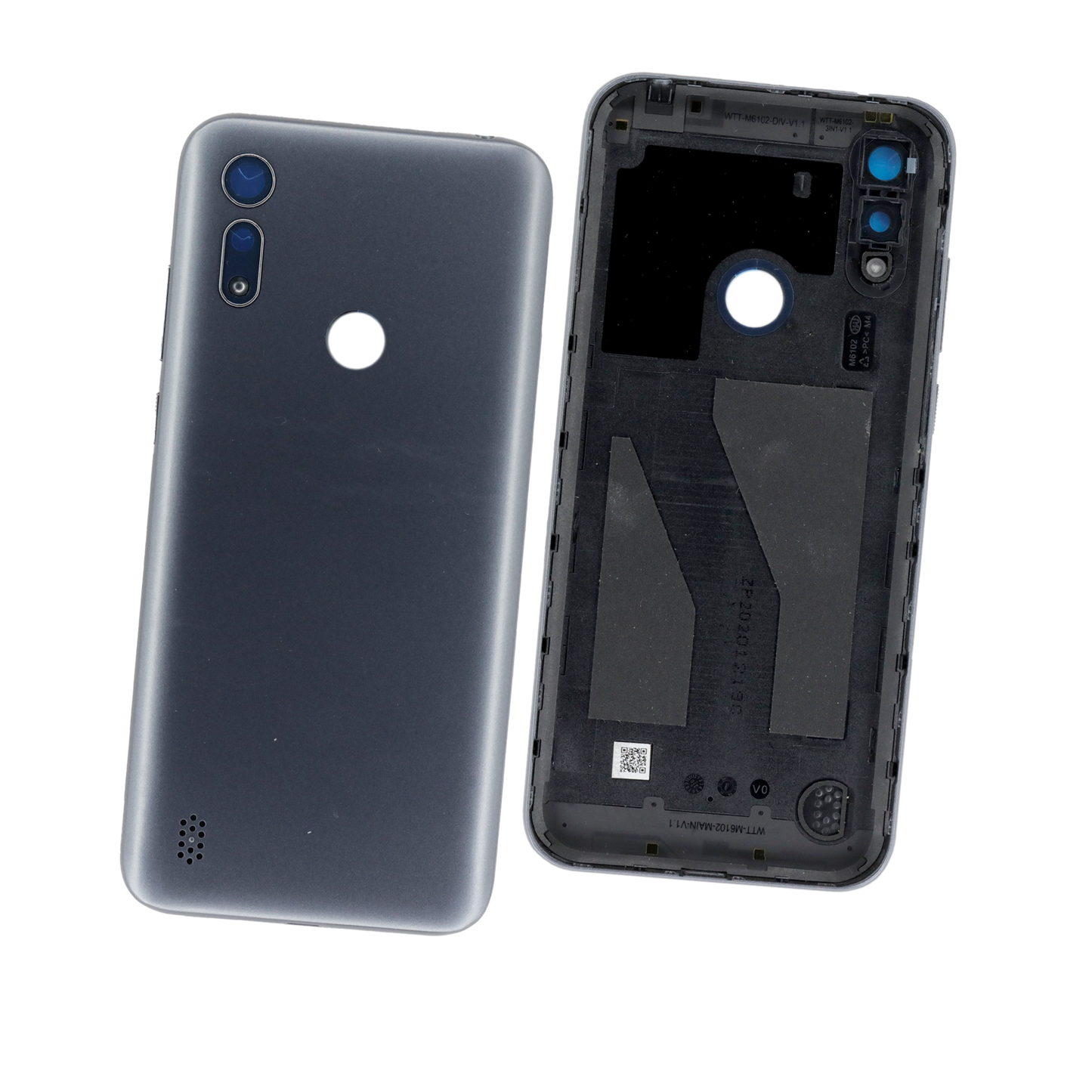 TAPA MOTOROLA E6S 2020 GRIS