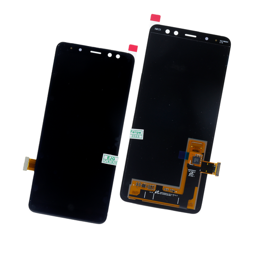 PANTALLA SAMSUNG A8 2018 , A530 NEGRO OLED