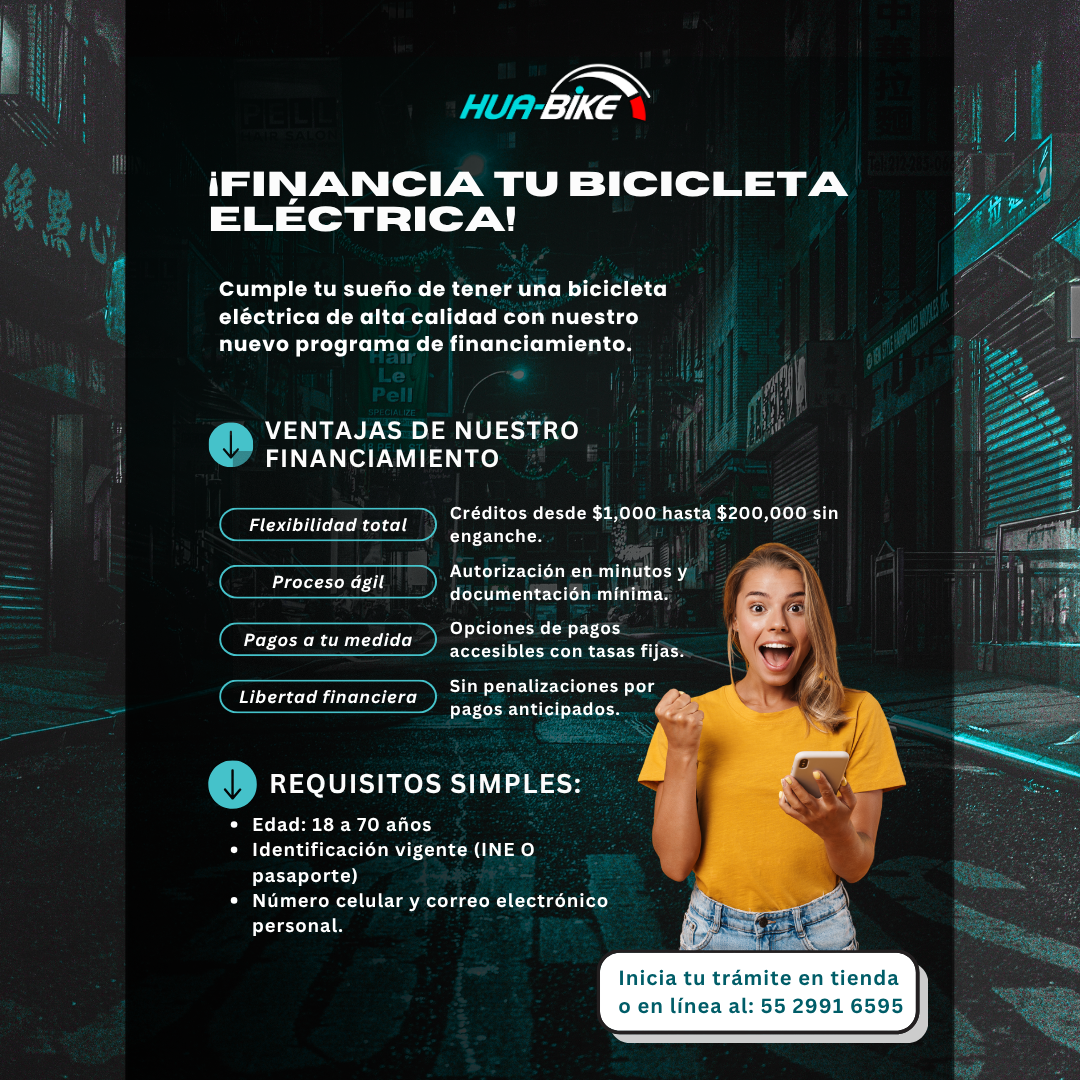HUA-BIKE BICICLETA ELECTRICA PULSE RS