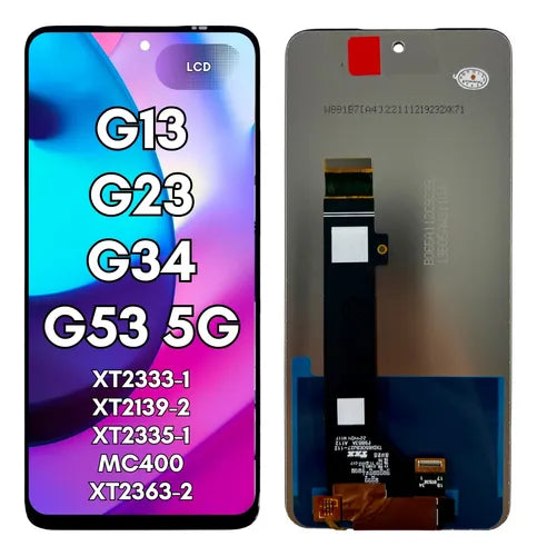 PANTALLA MOTOROLA G13 / G23 / G34 5G / G45 5G / G53 5G