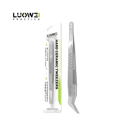 LUOWEI PINZA DE CERAMICA CURVA IS-60