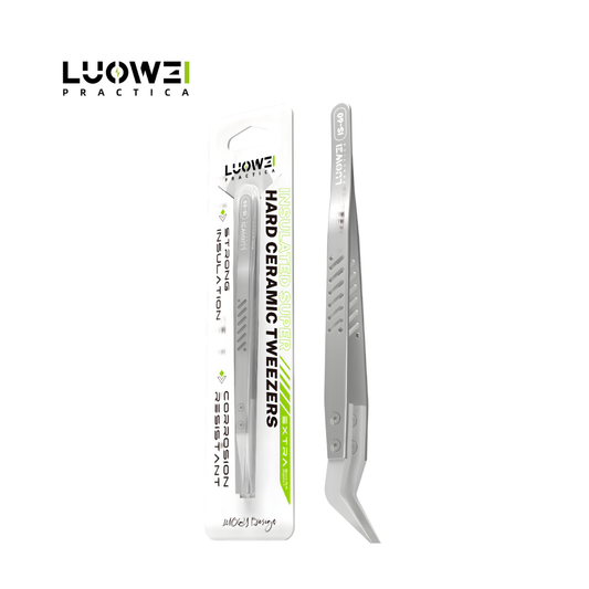 LUOWEI PINZA DE CERAMICA CURVA IS-60