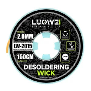 LUOWEI MALLA DESOLDADORA 2.0MM 10 PIEZAS LW-2015