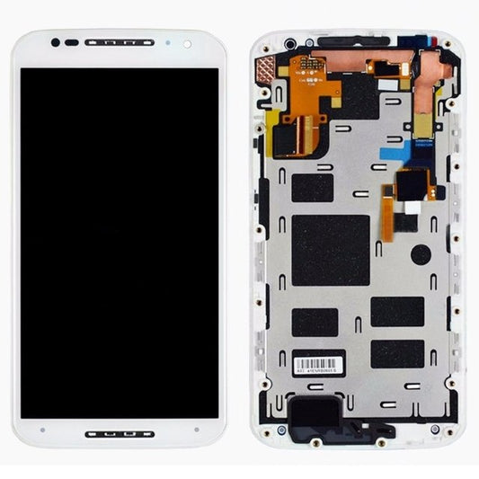 PANTALLA MOTOROLA X2 CON MARCO BLANCO