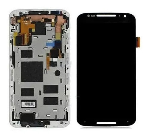 PANTALLA MOTOROLA X2 CON MARCO NEGRO