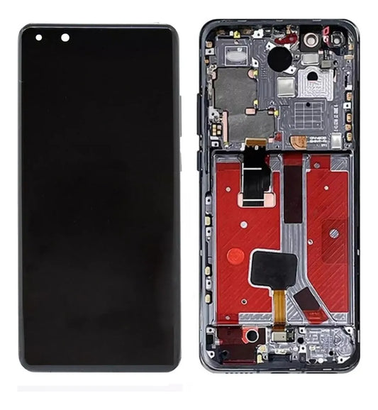 PANTALLA HUAWEI P40 PRO CON MARCO NEGRO ORIGINAL