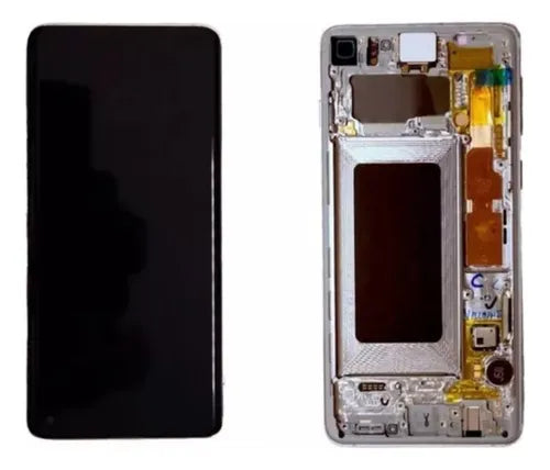 PANTALLA SAMSUNG S10 PLATA