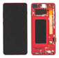 PANTALLA SAMSUNG S10 PLUS ROJO CON MARCO